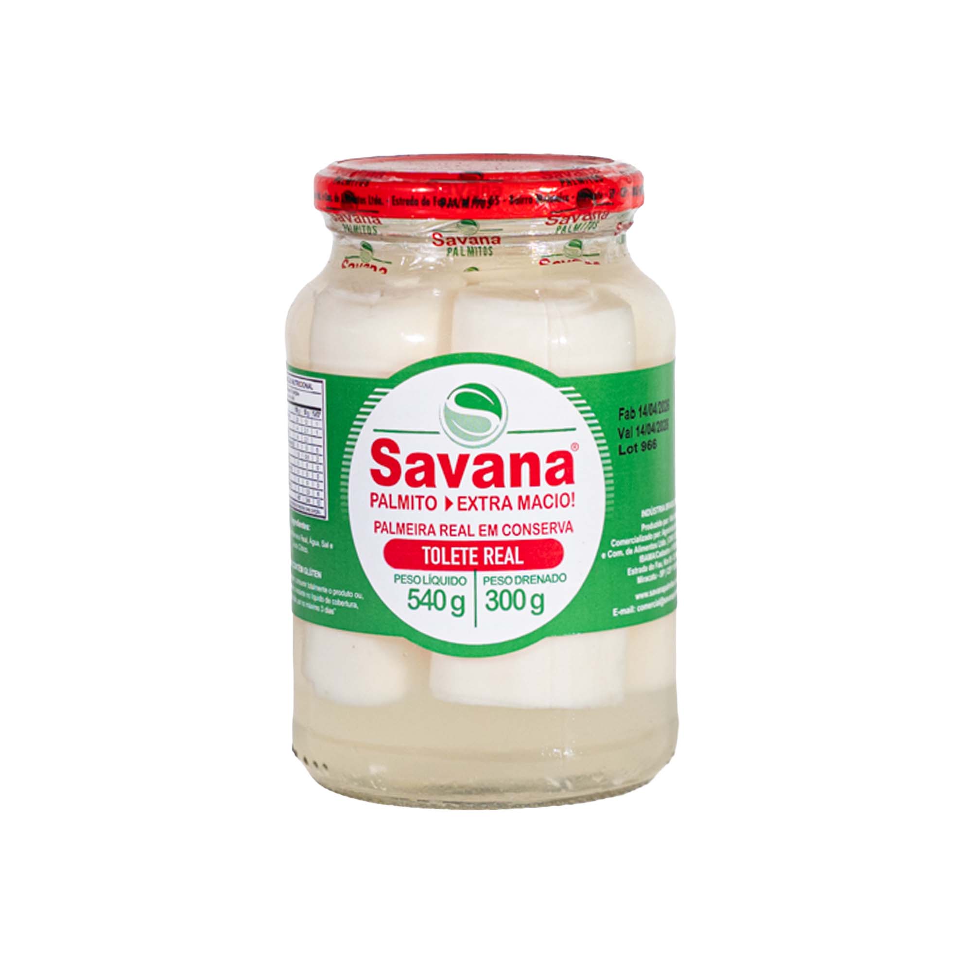 Palmito Palmeira Real Tolete | 300g