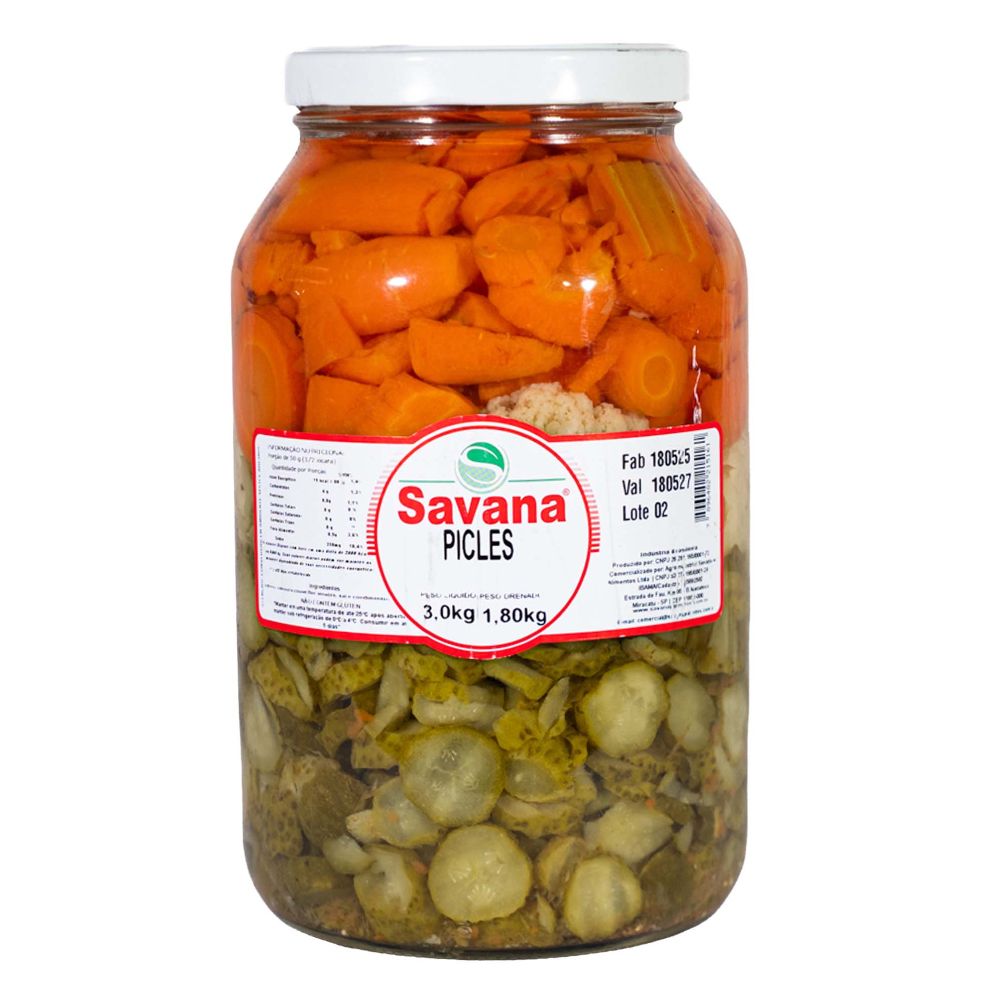 Conserva Picles | 1,8kg